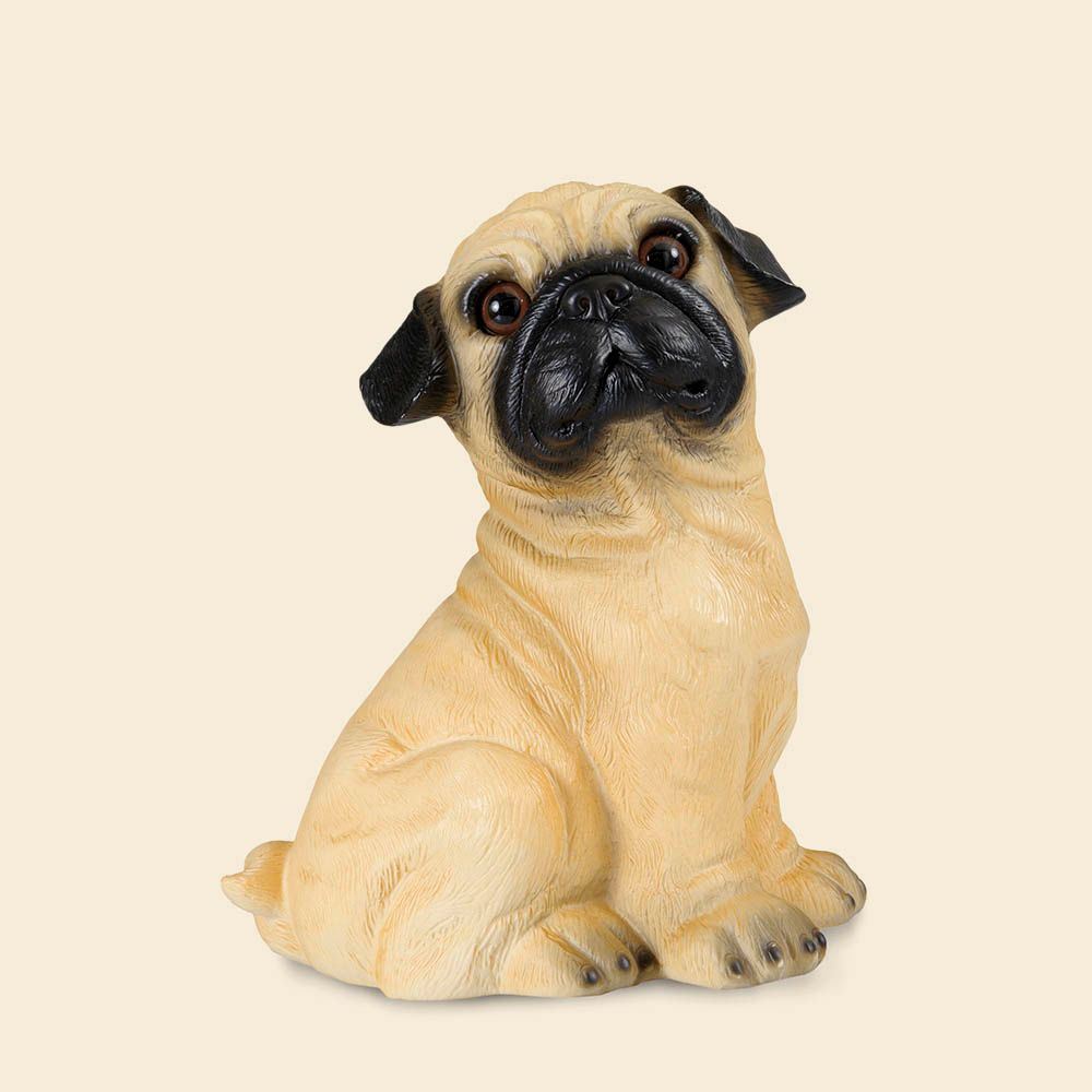 Lampe Egmont bouledogue. 27 cm.