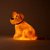 Lampe d'Egmont le chien Eliot. 24x23cm.