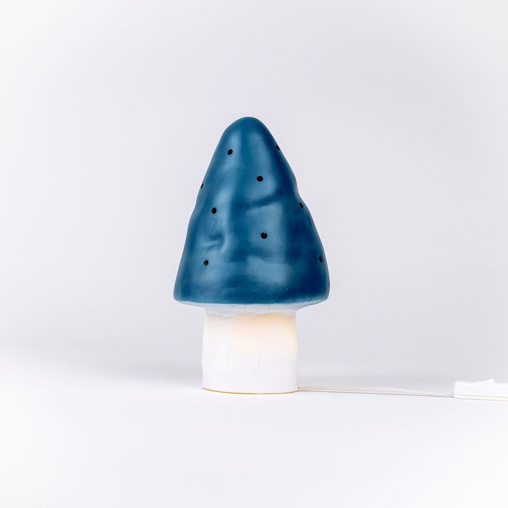 Lampe Egmont champignon jeans avec variateur