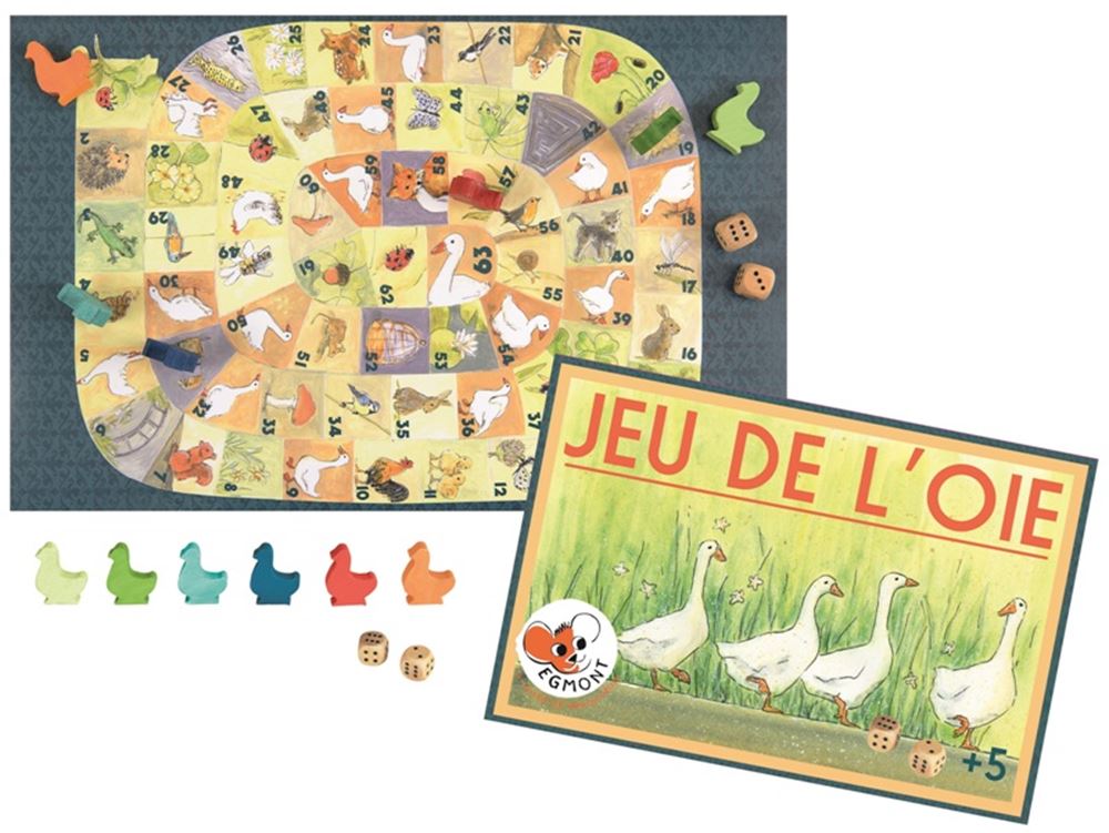 Jeu de société d'oie. 5+ 32x21x3cm