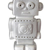 Lampe Egmont robot argent. 33x18x10