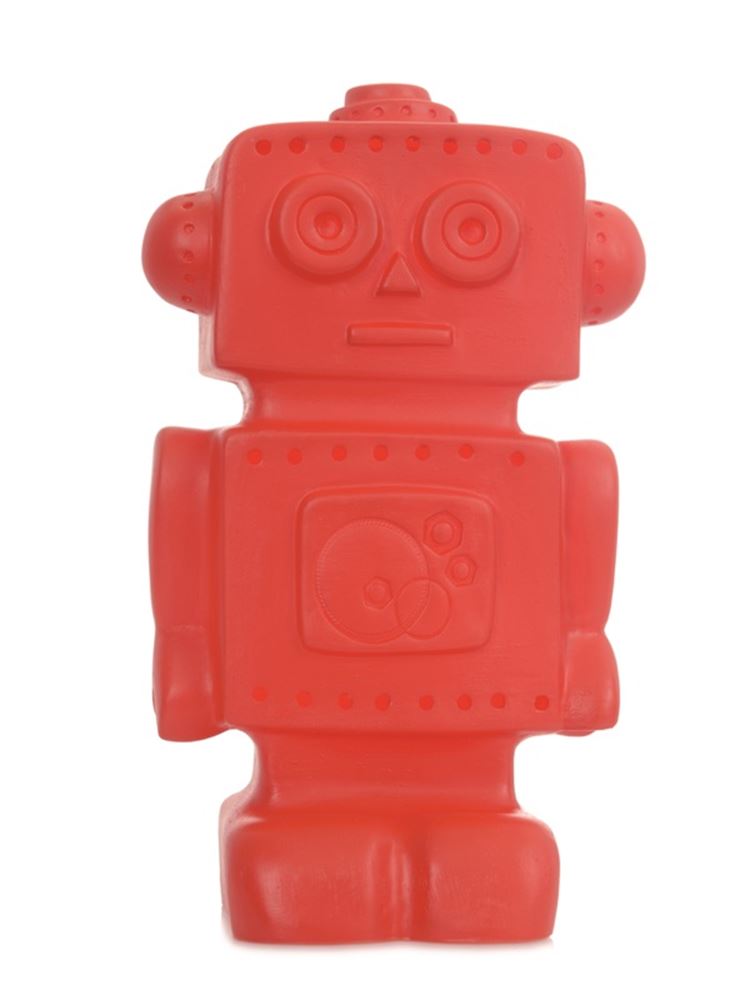 Egmont jouets lampe robot rouge 33x18x10 cm.