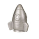 Lampe Egmont fusée argent. 25x15cm