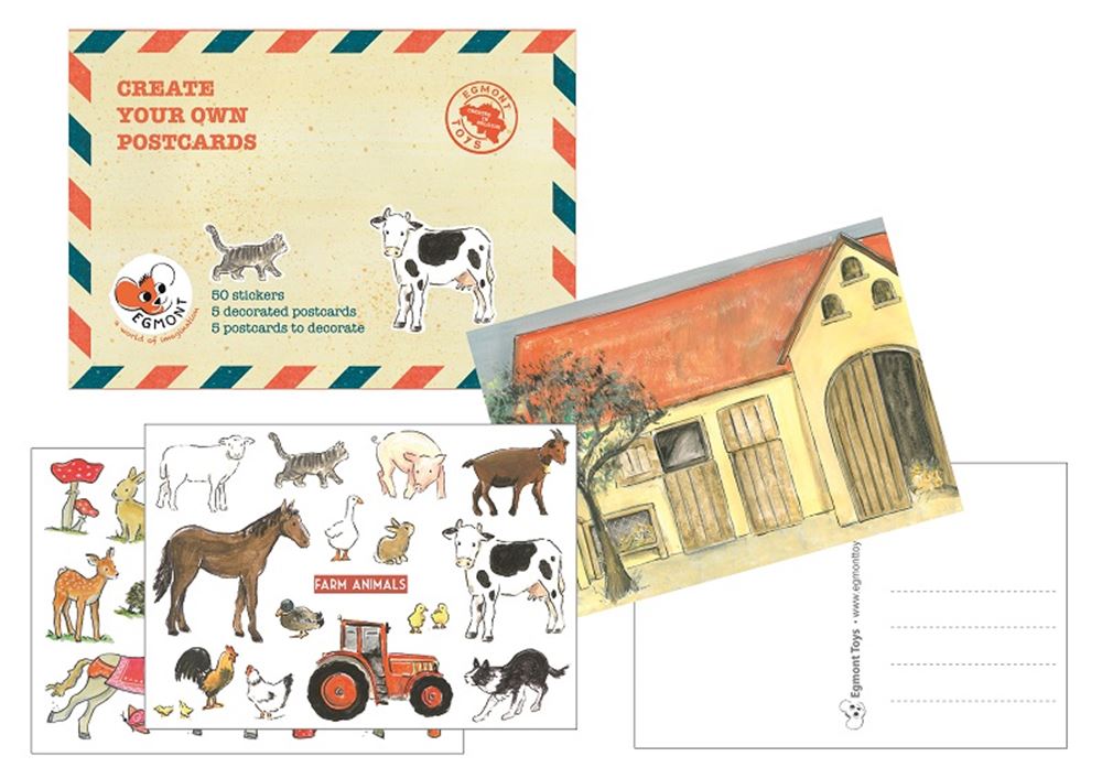 Forfait artisanal Egmont 10 cartes postales avec