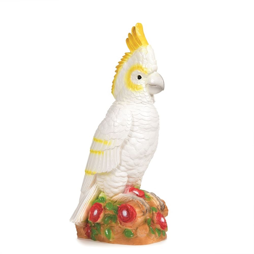 Lampe cacatoès d'Egmont. 29 cm. décoration