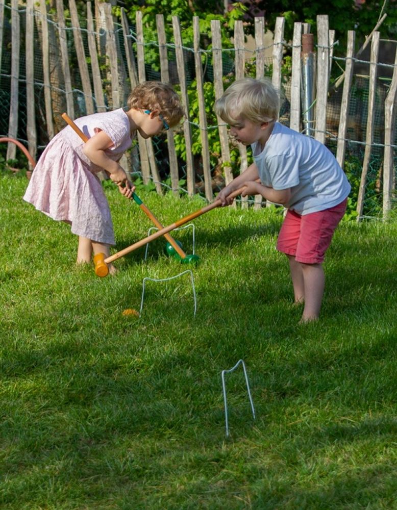 Croquet en bois d'Egmont 77 x 15 x 8 cm. 5+