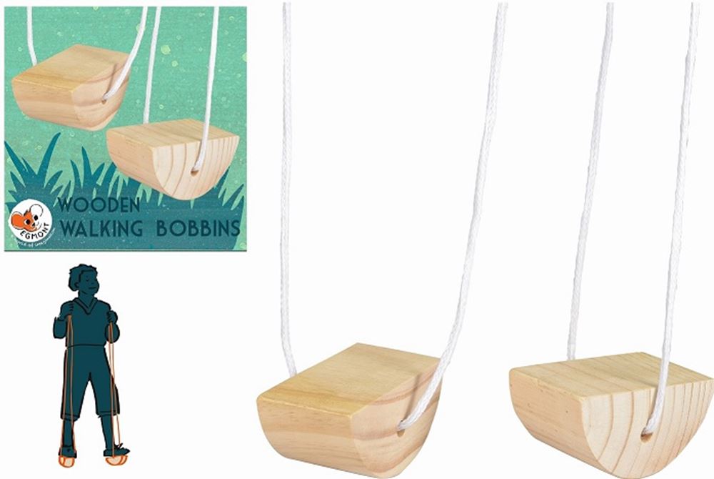 Blocs de course en bois Egmont 14 x 14 x 8 cm