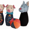 Jeu de quilles loup 18 cm. 0+