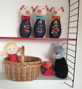 Jeu de quilles loup 18 cm. 0+ - afbeelding 2