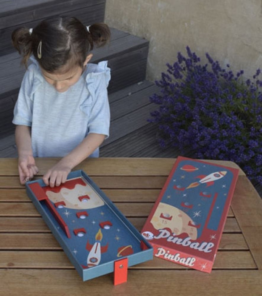 Jeu d'Egmont : flipper. 38,5x17x3,5cm.