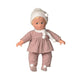 Poupée bébé Elena. corps mou. 32cm. mains