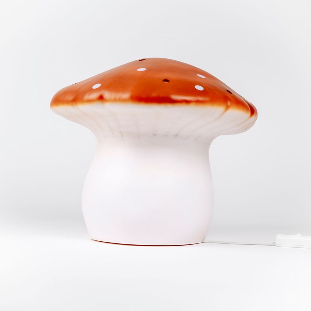 Lampe Egmont champignon terra + variateur.