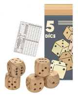 5 dés en bois. 5+ 35 cm - afbeelding 1