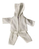 Vêtements de poupée en blanc crème. 1+