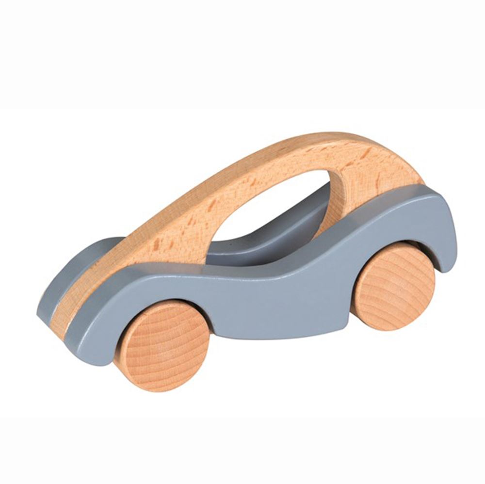 Voiture de course en bois. 1+ 18 x 9 x 4,5 cm