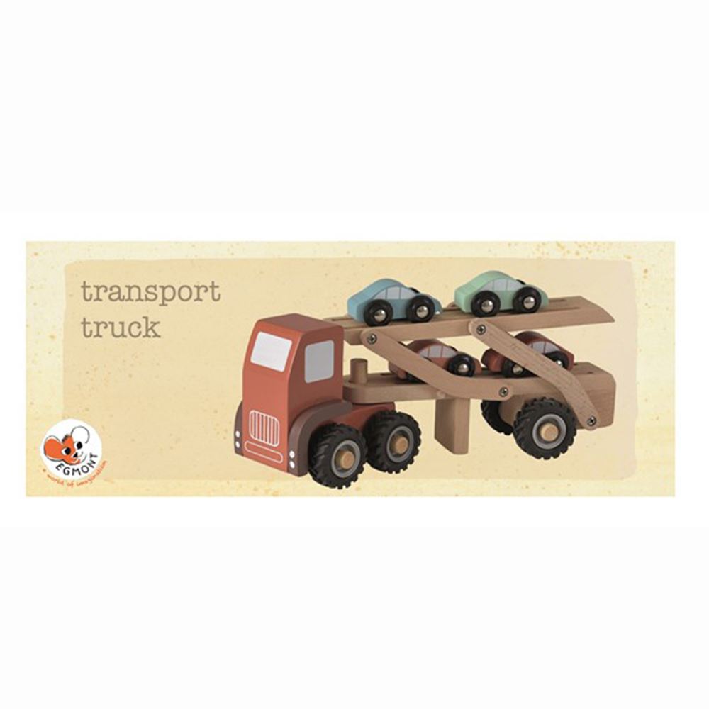 Transport de voitures en bois Egmont avec 4 voitures
