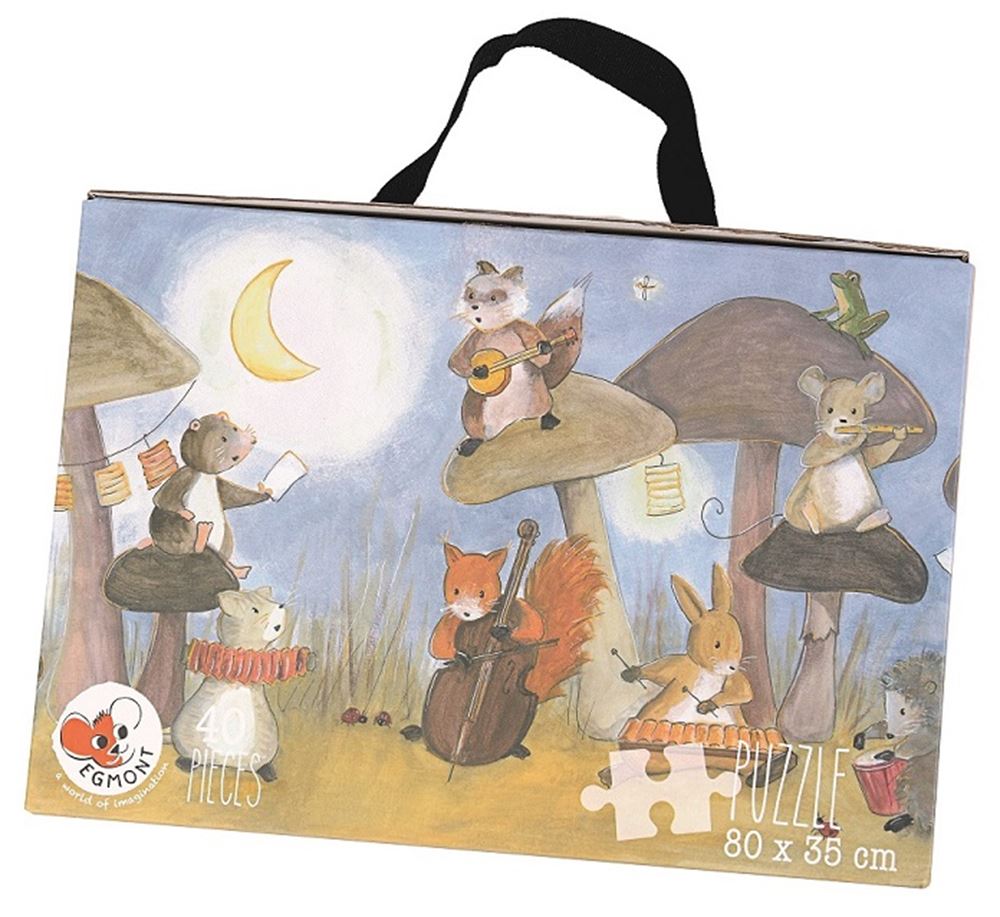 Puzzle Egmont musicien 40 pièces. fsc-k