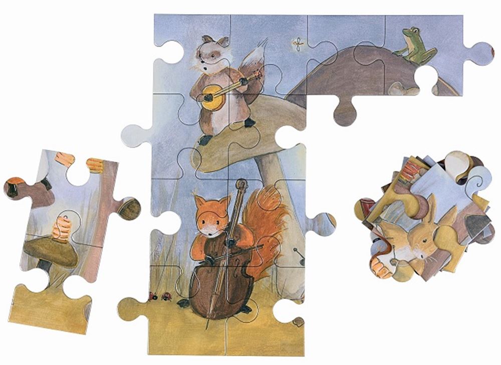 Puzzle Egmont musicien 40 pièces. fsc-k