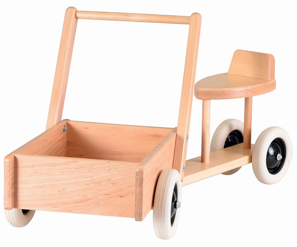 Vélo cargo Egmont en bois. 47x27x35 cm. 3+