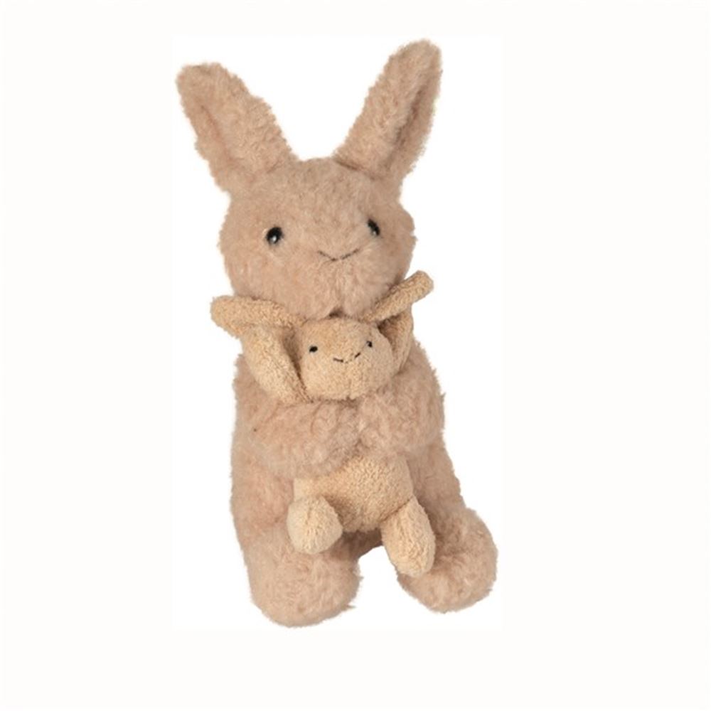 Doudou Egmont Emile avec bébé. 20x10cm.