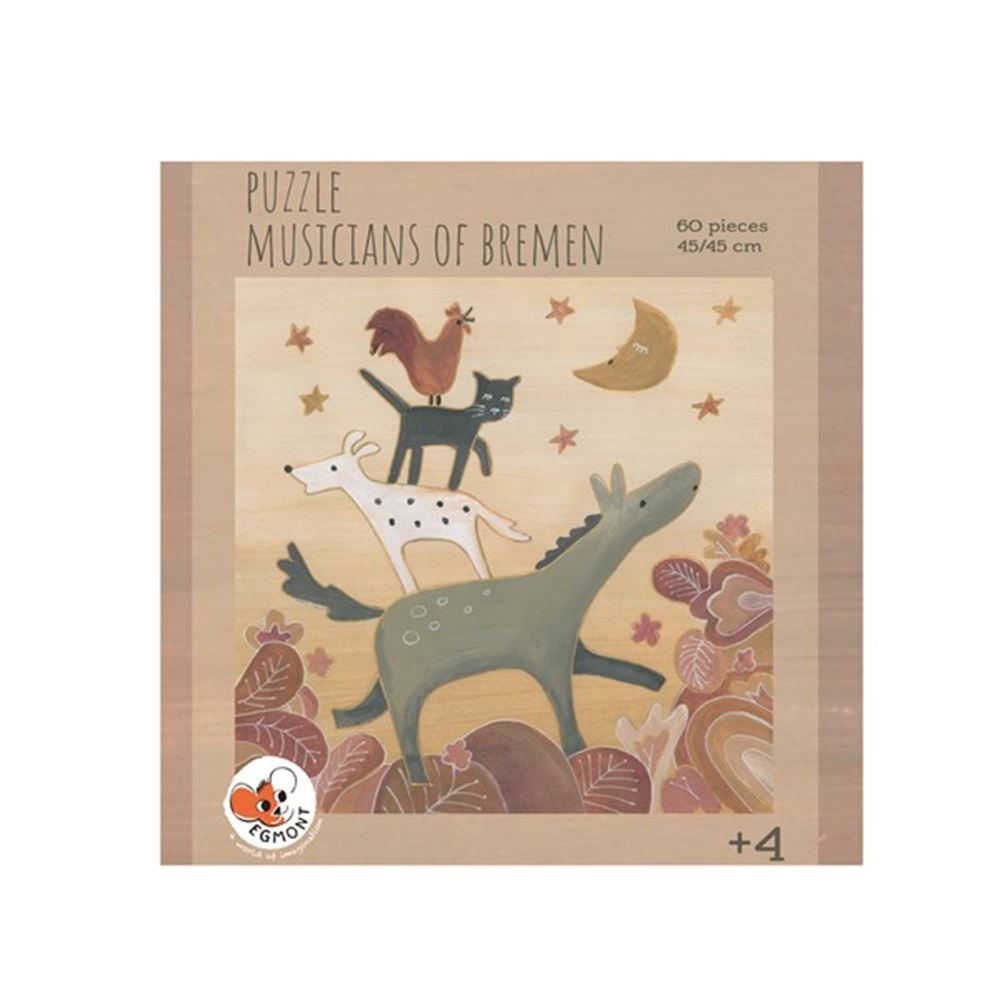 Puzzle Egmont Musiciens Bremer 60 pcs. 2