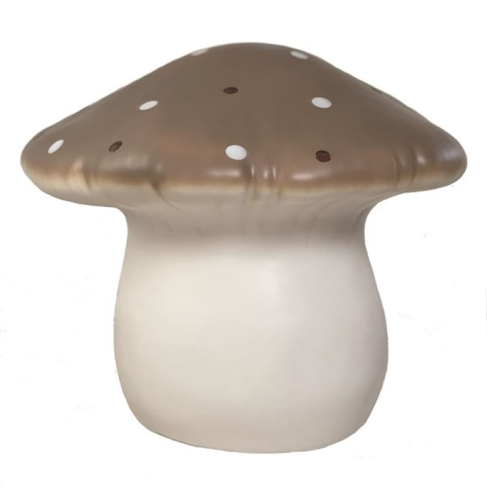 Lampe Egmont champignon chocolat + variateur
