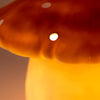 Lampe Egmont champignon chocolat + variateur
