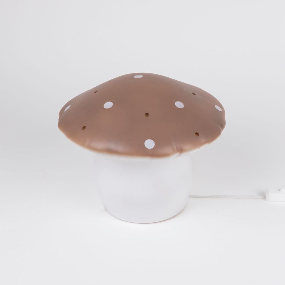 Lampe Egmont champignon chocolat + variateur