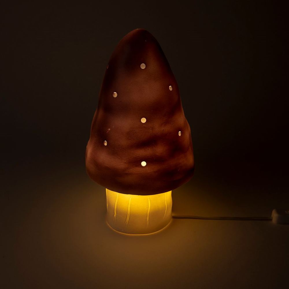 Lampe Egmont champignon lavande + dimme
