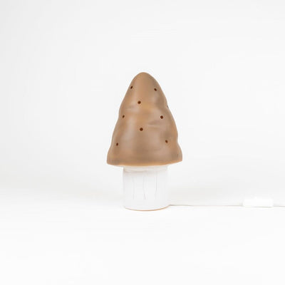 Lampe Egmont champignon chocolat + dimm