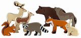 8 animaux de la forêt en bois. 3+ - afbeelding 2
