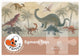 Egmont puzzle dinosaure 40 pcs. carte fsc