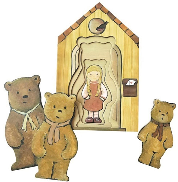 Puzzle en couches Egmont Boucle d'or. fsc ka
