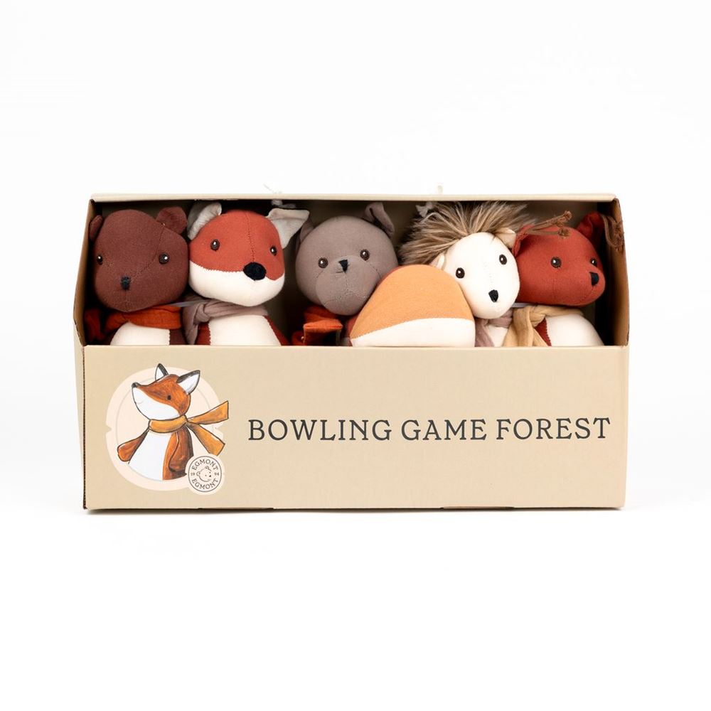 Egmont jeu de quilles animaux de la forêt 19x13x7 cm