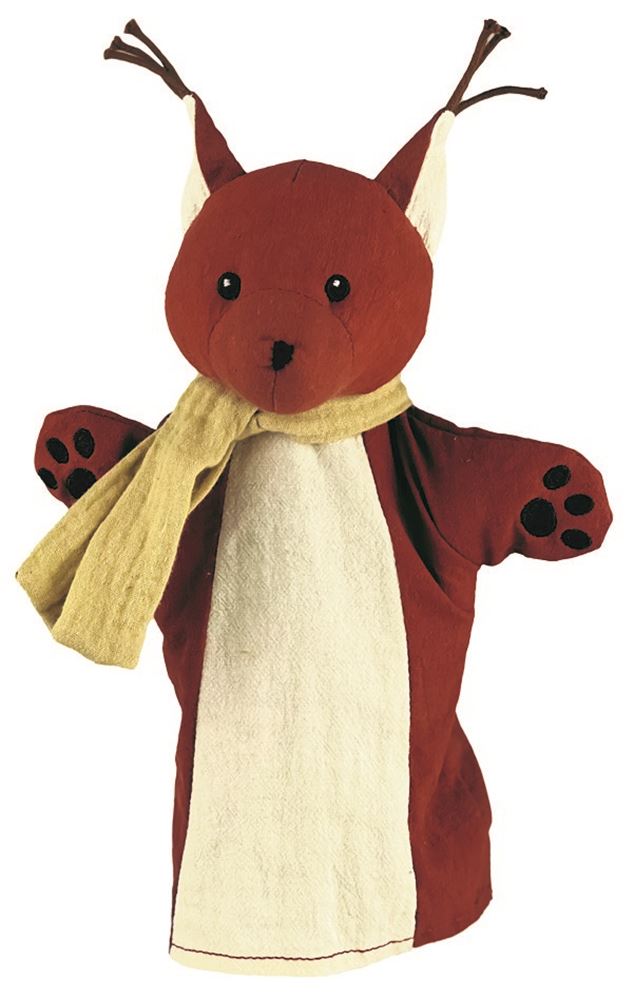 Gant d'Egmont animal écureuil. 29cm. 0+