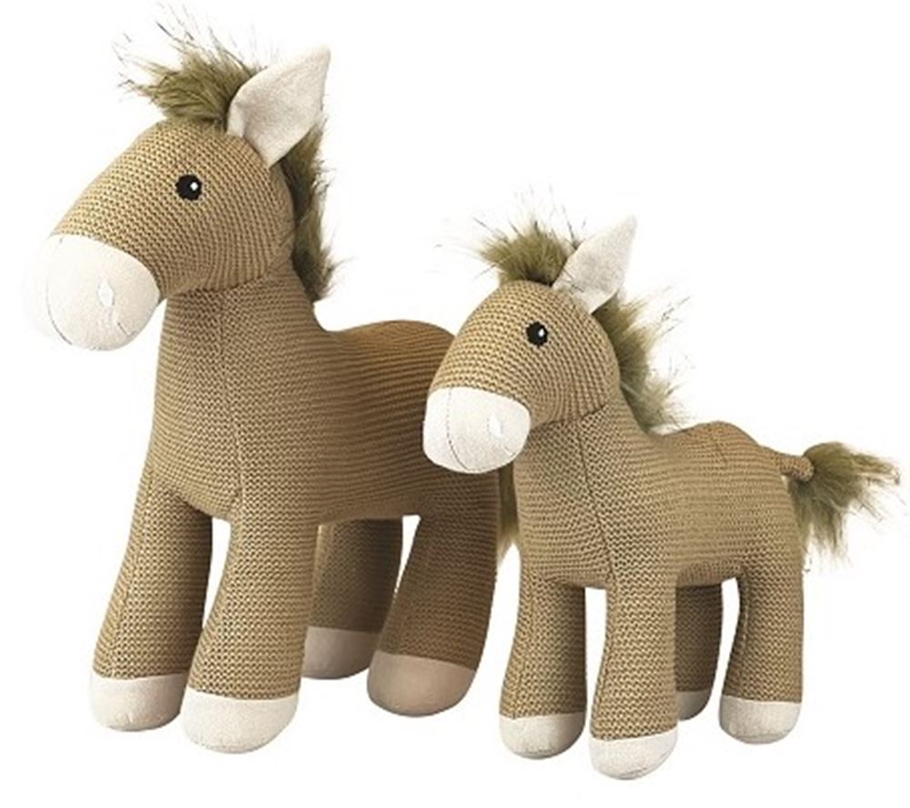 Egmont embrasse Henry le cheval. 17 cm. 0