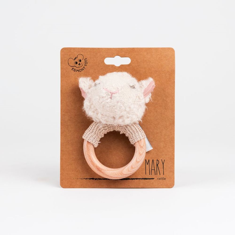 Egmont peluche hochet mouton mary. 13