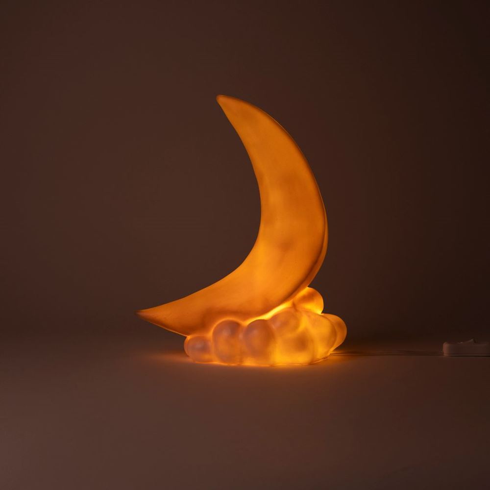 Lampe Egmont croissant de lune. 33x27x1
