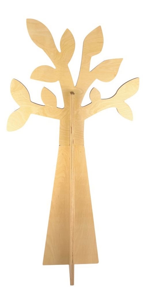 Dessus de portemanteau en bois Egmont. 100x47x25 cm