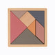 Tangram d'Egmont en bois. bois fsc.15x15x1