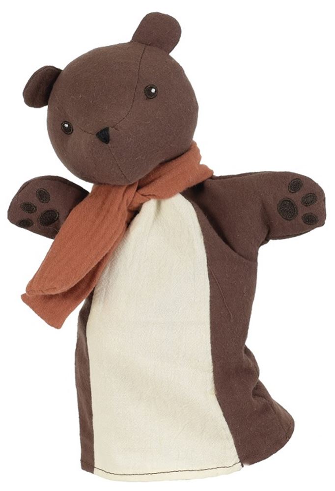 Ours animal gant d'Egmont. 29x19x6 cm. 0+