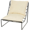 Chaise de poupée en métal Egmont avec coussin. 17