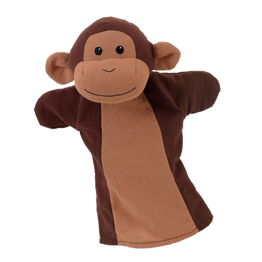 Singe marionnette à gants d'Egmont. 29cm. 0+