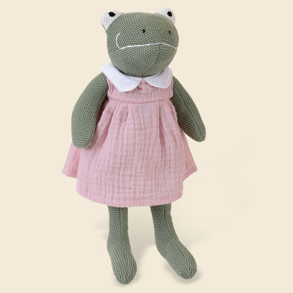 Peluche Egmont Paulette la grenouille. 30 cm