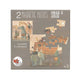Puzzle magnétique Egmont L'Arche de Noé. 17,5x