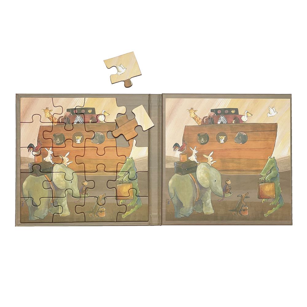 Puzzle magnétique Egmont L'Arche de Noé. 17,5x