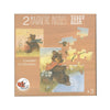 Ours en peluche puzzle magnétique Egmont. 17,5x1
