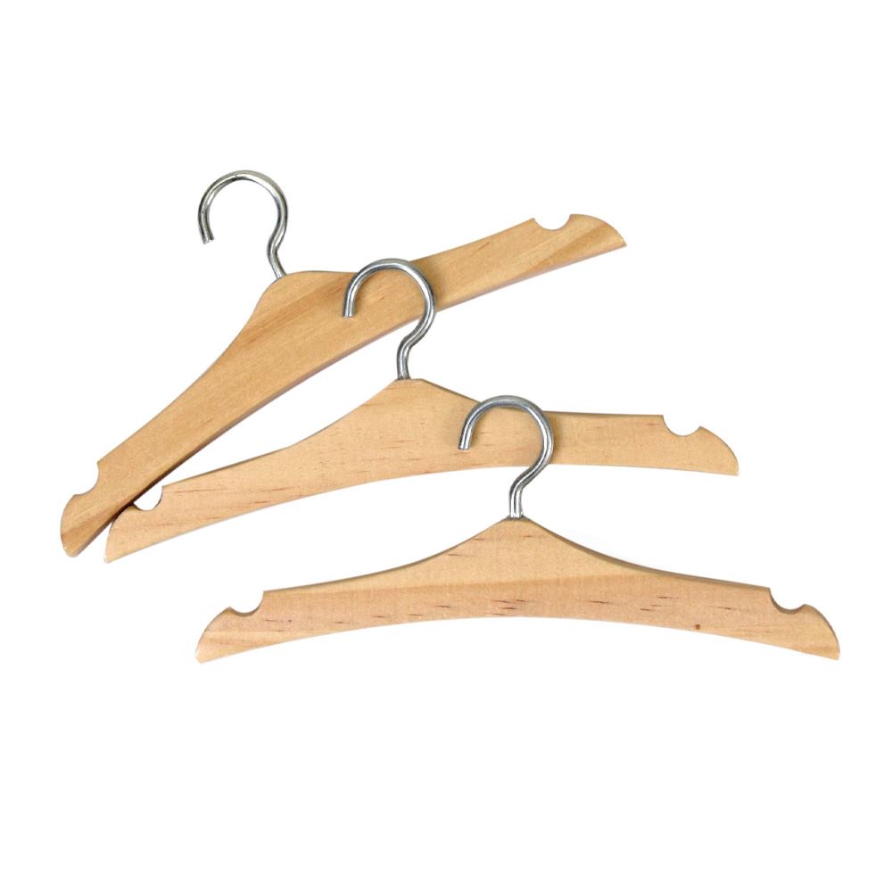 Cintres Egmont. 13 cm (6 pièces). 3+