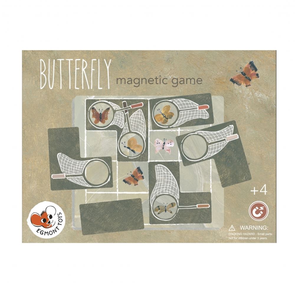 Jeu magnétique papillons Egmont. 23x18
