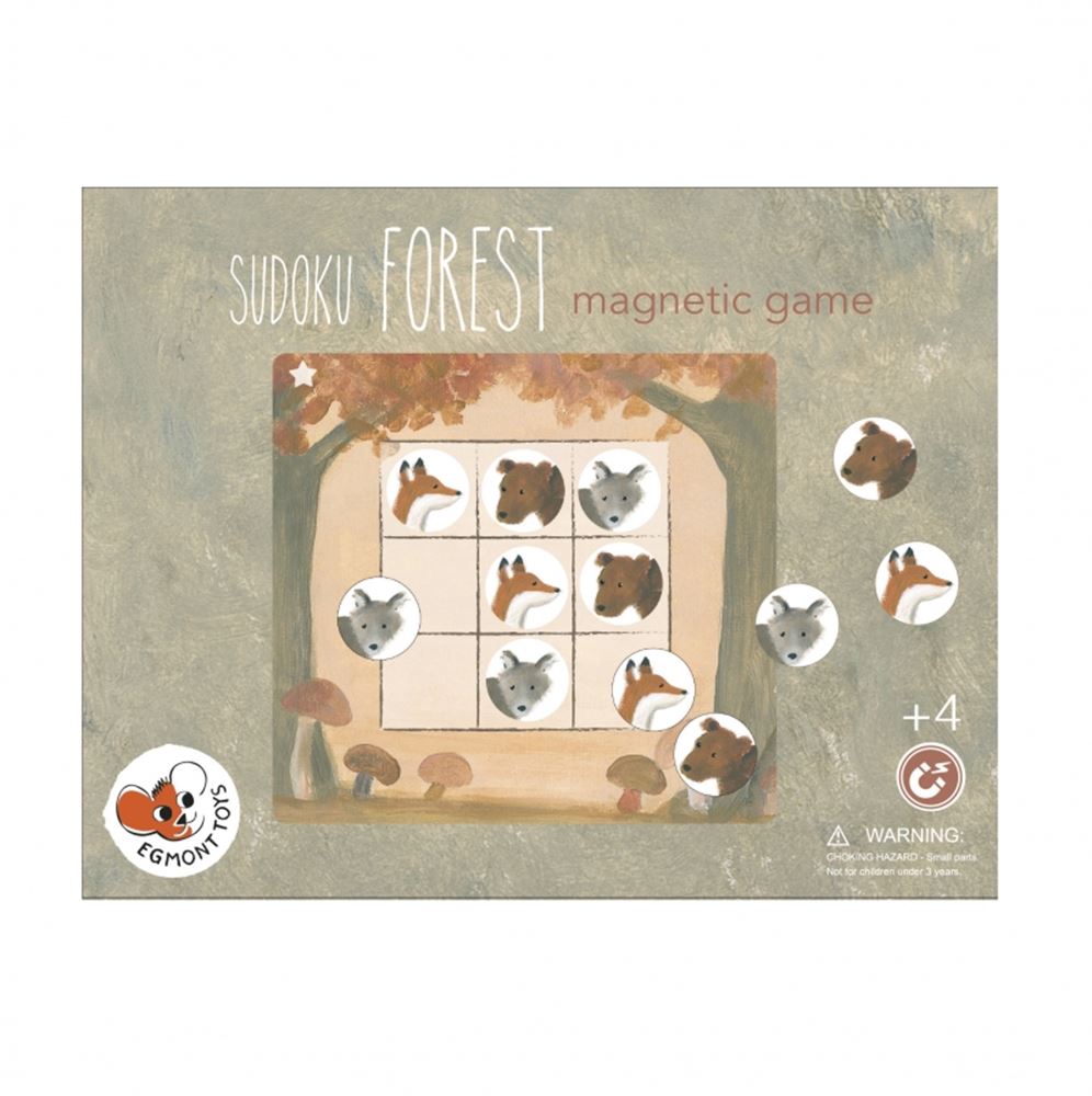 Sudoka de la forêt magnétique d'Egmont. 23x18x4c